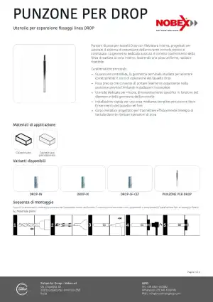 PUNZONE PER DROP